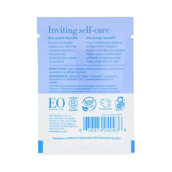 Lavender Deodorant Singles, 1 EA 2