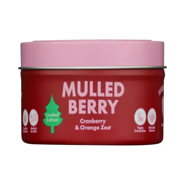 Mulled Berry Winter Collection Candle, 3 OZ 1