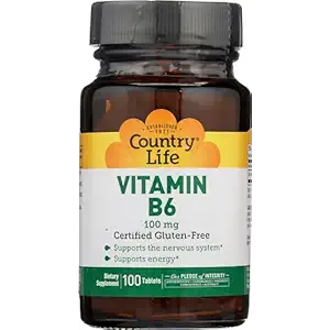 Vitamin B-6 100 MG, 100 CT