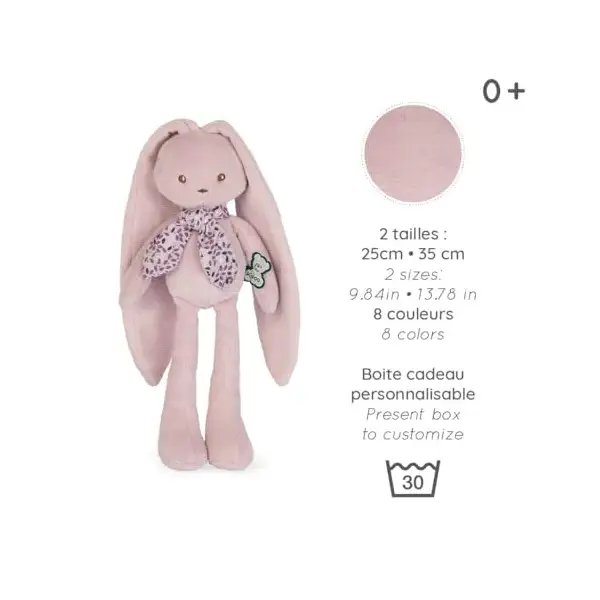 Lapinoo Small Pink Plush, 1 EA 3
