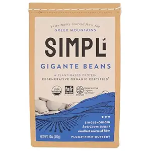 Organic Gigante Beans, 12 OZ