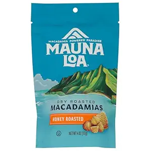 Honey Roasted Macadamia Nuts, 4 OZ