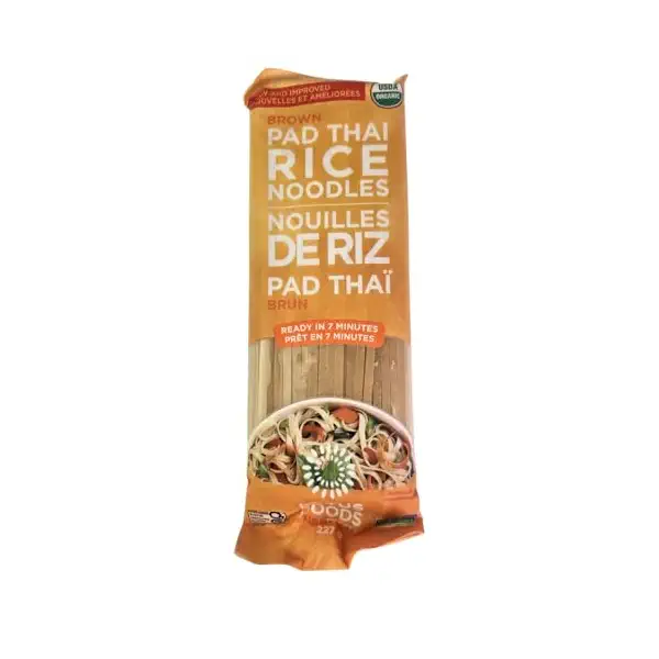 Organic Brown Pad Thai Rice Noodles 1