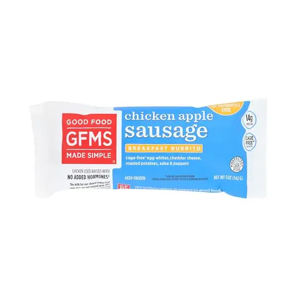 Chicken Apple Sausage Burrito Egg Whites, 5 OZ 1
