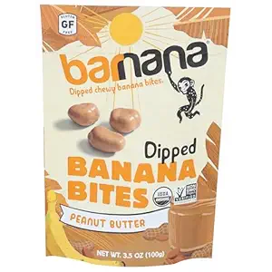 Organic Peanut Butter Banana Bites, 3.5 OZ