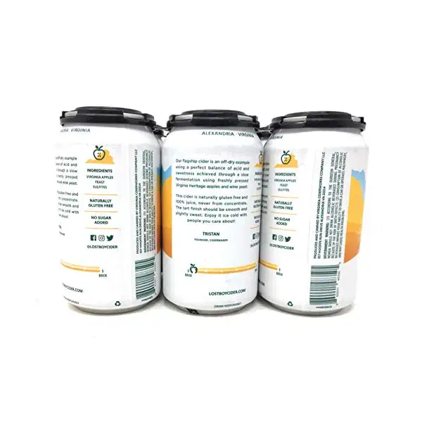 Comeback Kid Hard Cider 6pk Cans 3