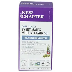 Every Man's One Daily 55+, 72 CT