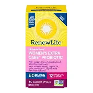 Ultimate Flora Women's Extra Care 50B 60Ct, 60 CT