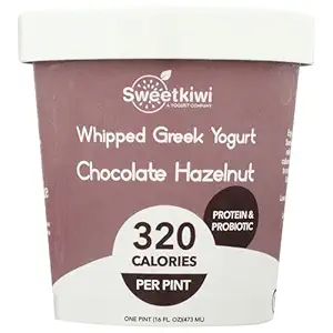 Chocolate Hazelnut Frozen Whipped Greek Yogurt, 14 FZ