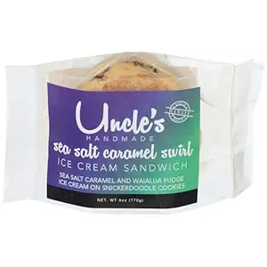 Sea Salt Caramel Ice Cream Sandwich, 6 OZ