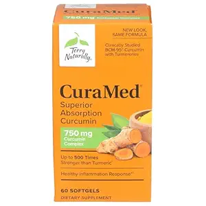 Curamed Concentrated Curcumin, 60 CT