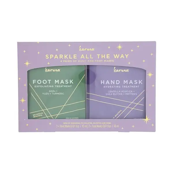 Sparkle All The Way Hands and Feet Kit 4pc, 2.24 OZ 1
