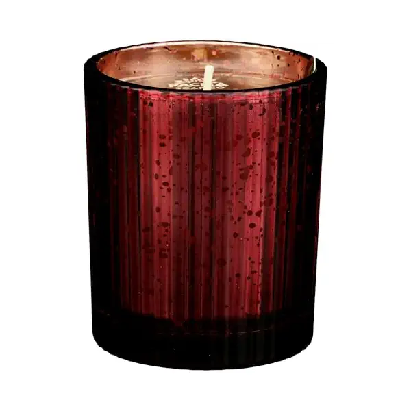 Plum Cognac Mercury Glass Candle, 4 OZ 2