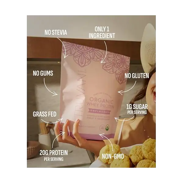 Organic Unflavored Whey Protein, 18.3 OZ 3