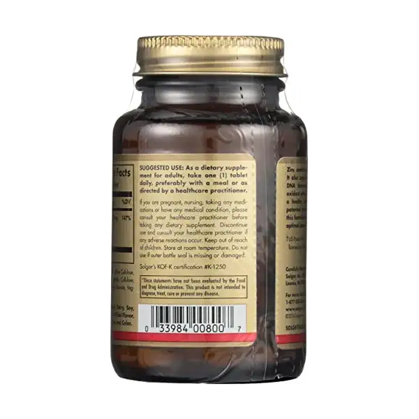 Chelated Zinc, 100 CT 2