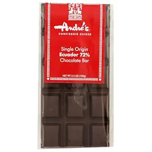 Single Origin Ecuador 72% Dark Chocolate Bar, 3.5 OZ
