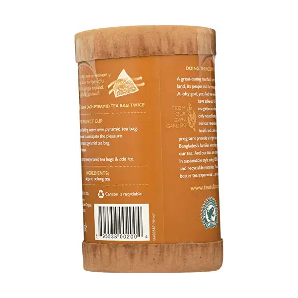 Organic Oolong Single Garden Premium Pyramids 16ct 2