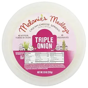 Triple Onion Cream Cheese Spread, 7.5 OZ
