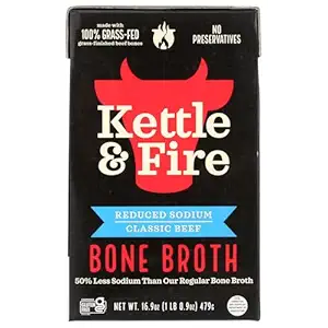 Reduced Sodium Beef Bone Broth, 16.9 OZ