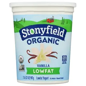 Organic Vanilla Low Fat Yogurt, 32 OZ