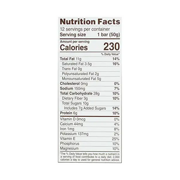 Organic Coconut Almond Butter Filled Bar, 1.76 OZ 4