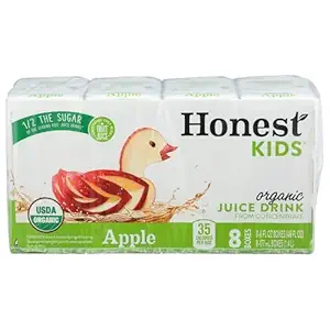 Organic Apple Juice Drink 8 Count, 6 FZ