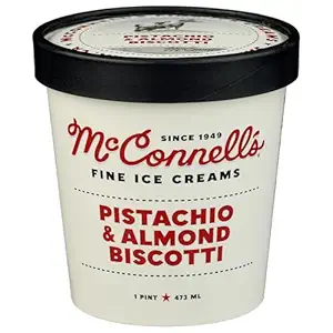 Pistachio & Biscotti Olive Oil Ice Cream, 1 PT
