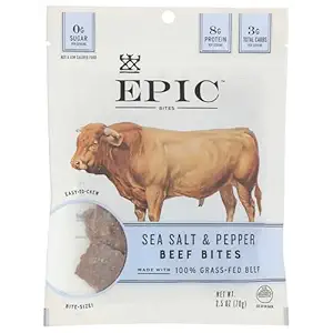 Sea Salt & Pepper Beef Bites, 2.5 OZ