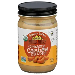 Organic Creamy Cashew Butter, 12 OZ
