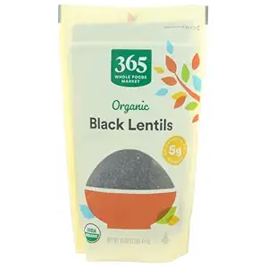 365 by Whole Foods Market, Organic Black Lentils, 16 Ounce