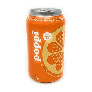Orange Prebiotic Soda 12pk, 12 FZ