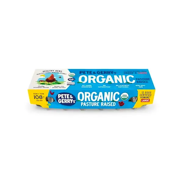 Organic Large Grade A Pasture Raised Eggs 12ct, 12 CT 1