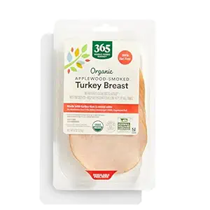 Organic Applewood Smoked Sliced Turkey, 6 OZ