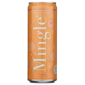 Non-Alcoholic Blood Orange Elderflr Mimosa Mocktail Sgl Can, 12 FZ