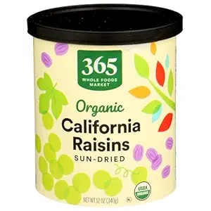 365 by Whole Foods Market, Organic Raisins, 12 Ounce
