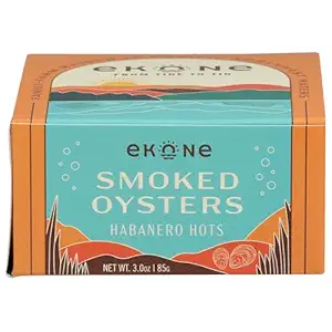 Habanero Hots Smoked Oysters, 3 OZ