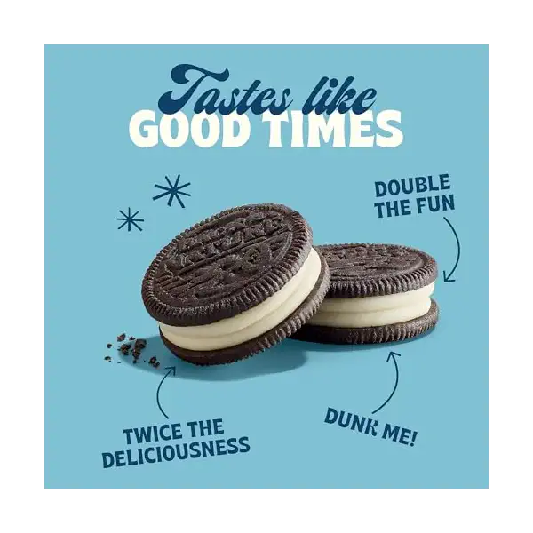 Double Classic Creme Sandwich Cookies, 8.25 OZ 3