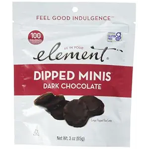 Dark Chocolate Dipped Minis, 3 OZ