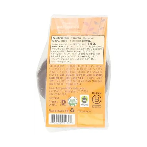 Organic Dark Chocolate Turkey, 1 OZ 2
