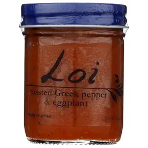 Roasted Eggplant and Red Pepper Dip, 8 OZ