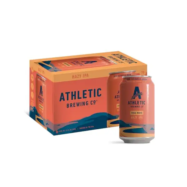 Non-Alcoholic Hazy IPA 6pk Cans, 12 FZ 1