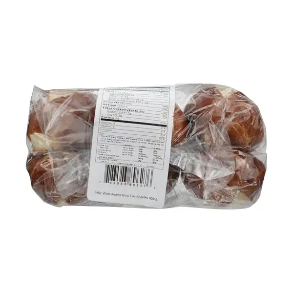 Pretzel Hot Dog Bun 6Pk, 16 OZ 6