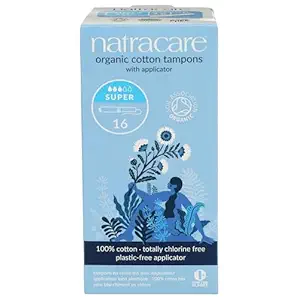 Organic Super Tampons With Applicator, 16 CT