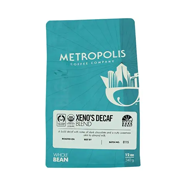 Organic Decaf Xenos Blend Coffee 1