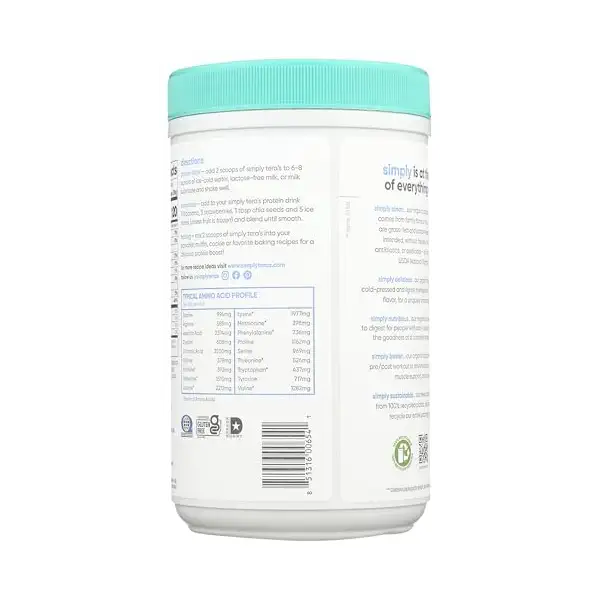 Organic Bourbon Vanilla Lactose Free Whey Protein, 12 OZ 2