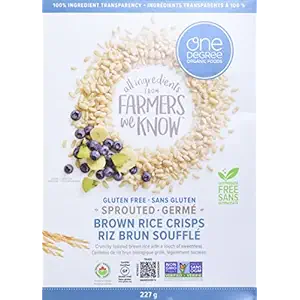Organic Veganic Sprouted Brown Rice Crisps, 227 GR