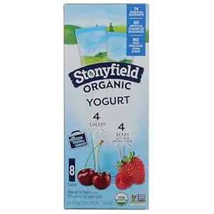 Organic Cherry Berry Squeeze Yogurt, 16 OZ
