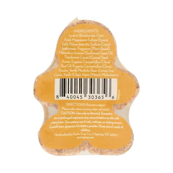 Sugar & Spice Gingerbread Man Froth Bomb, 4.5 OZ 2