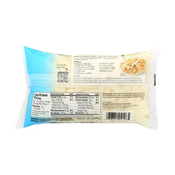 Shirataki Fettucini Tofu Noodles, 8 OZ 2
