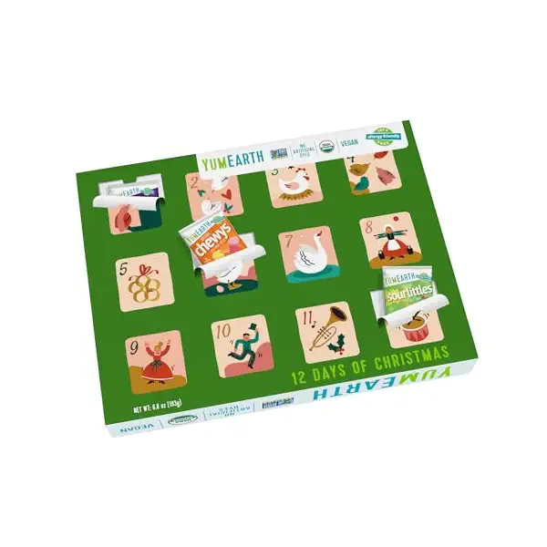 Organic Holiday Advent Calendar, 6.8 OZ 1